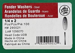 Fender Washers - Chinchillas